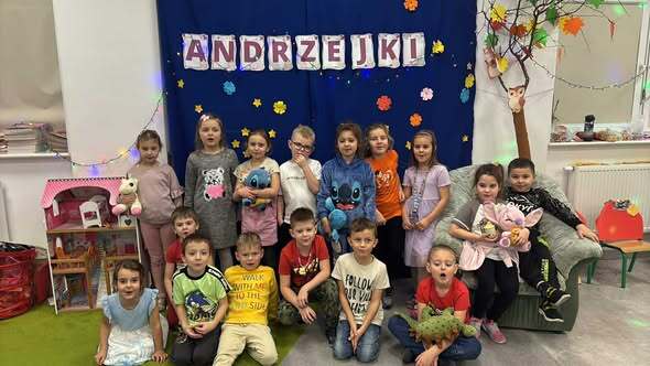 Zdjęcie do Andrzejki w naszym oddziale przedszkolnym